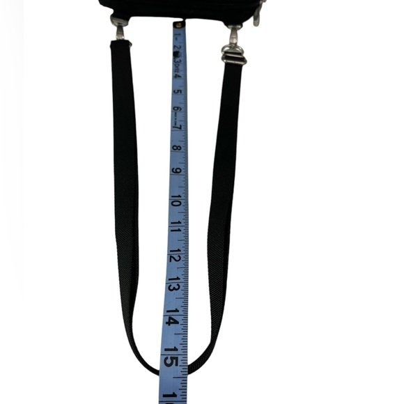 Bagagllini Triple Zip Bagg - Crossbody Belt Black - Like New - Picture 7 of 16